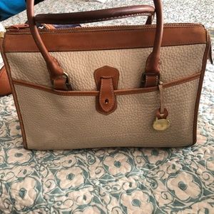 DOONEY and BOURKE Bone AWL Classic Satchel Handbag